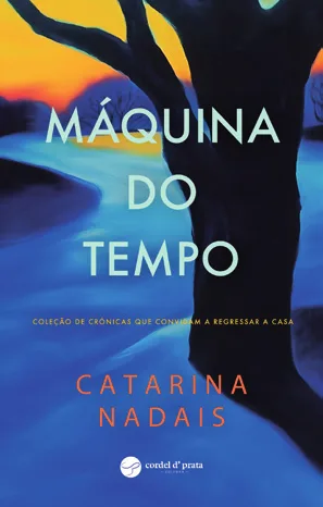 Capa de «Máquina do tempo», de Catarina Nadais