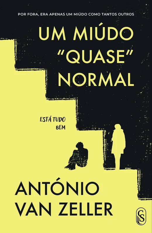 Capa do livro «Um Miúdo “Quase” Normal», de António Van Zeller